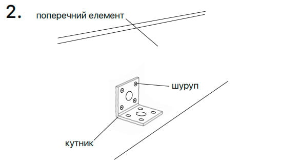 Встановлення кутника в ліжку Рената Люкс