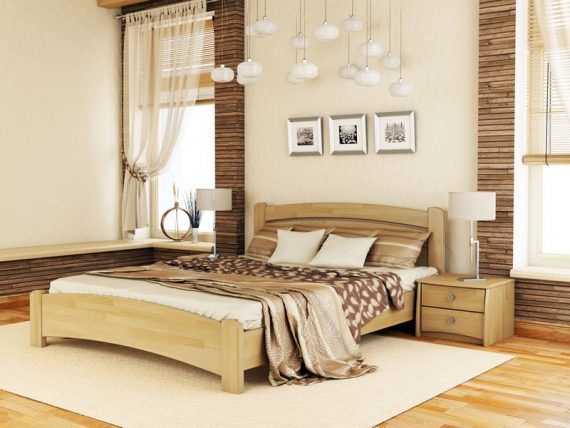 Деревянная кровать Венеция Люкс
